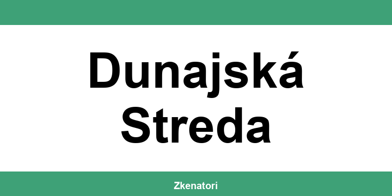 Kontakt na UniCredit Bank a bankomat v Dunajská Streda
