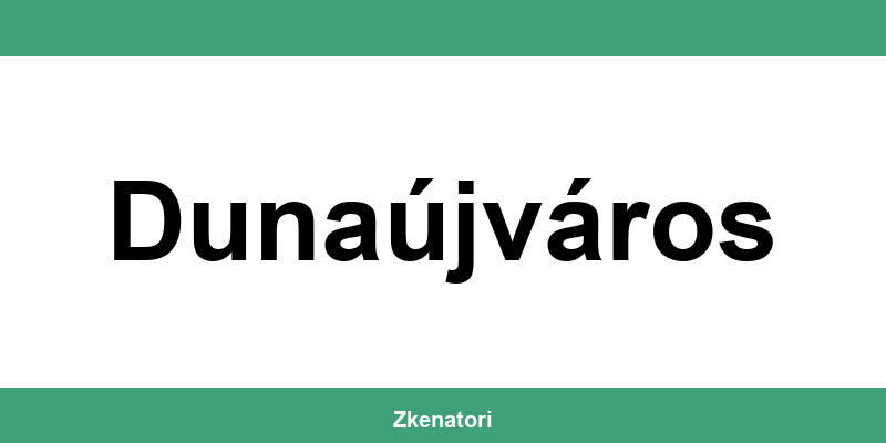 Kontakt na UniCredit Bank a bankomat v Dunaújváros