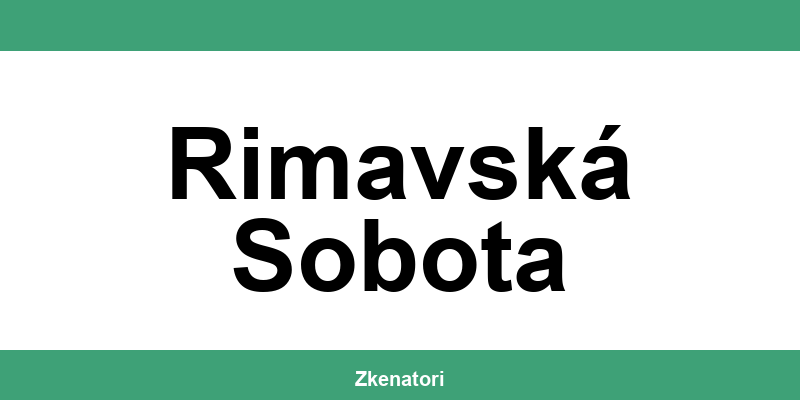 Kontakt na UniCredit Bank a bankomat v Rimavská Sobota