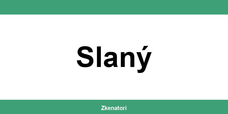 Kontakt na UniCredit Bank a bankomat v Slaný